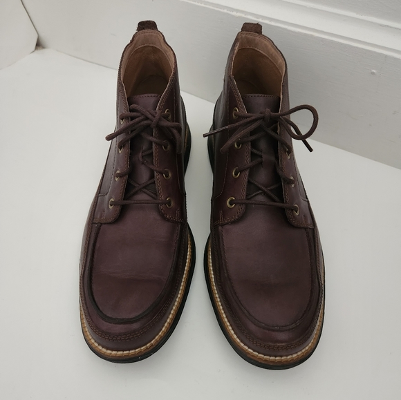 🔴SOLD 🔴Cole Haan Grand OS brown leather chukka ankle boots men size 8 M - Picture 4 of 11
